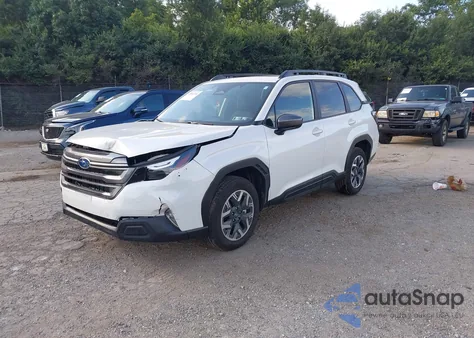 2025 Subaru Forester Premium from USA, damaged, VIN JF2SLDDC2SH577033